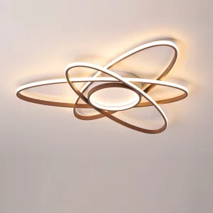 TOMAX  98CM/39INCH Nordic Geometric Ellipse Living Room Ceiling Light