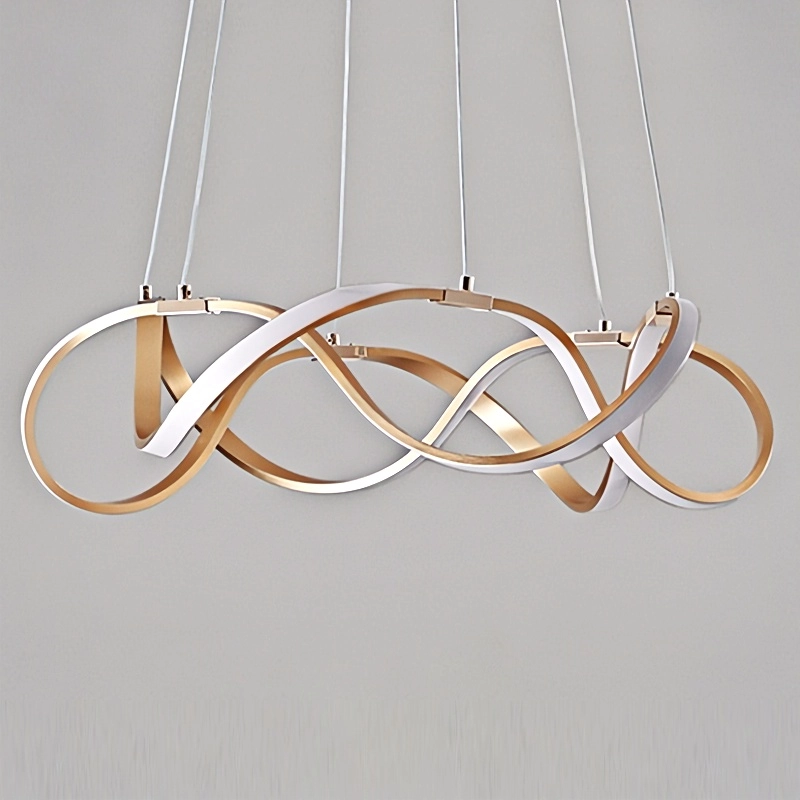 TOMAX 80CM/31INCH Creative Restaurant Living Room Lighting Aluminum Pendant Lights