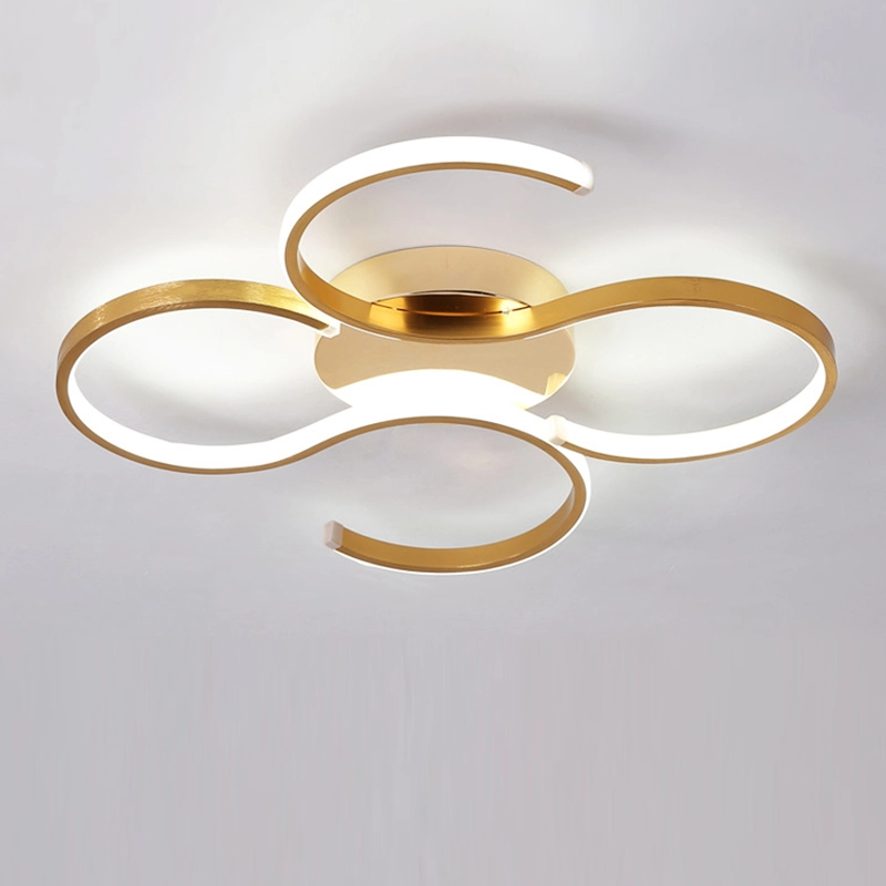 TOMAX 79CM/31INCH Simple Modern Creative Room Lamp Golden Living Room Lamp