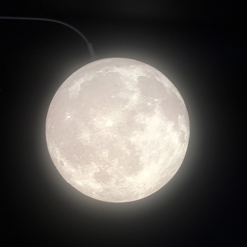 TOMAX 30CM/12INCH Modern Moonlight Chandelier  Versatile Hanging Lamp for Homes Offices  Cafés