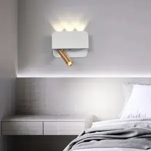 TOMAX 15cm LED plug-in warm light wall lamp for bedside bedroom