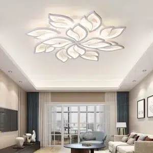 TOMAX 100CM/39INCH Large flush mount ceiling light flat led ceiling lights  ceiling lights for living room
