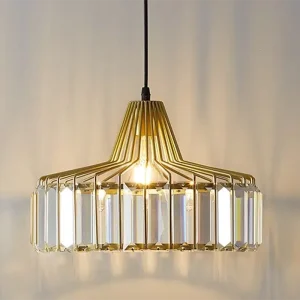 TOMAX 70CM/28INCH Hanging lights for kitchen small crystal chandelier for dining room