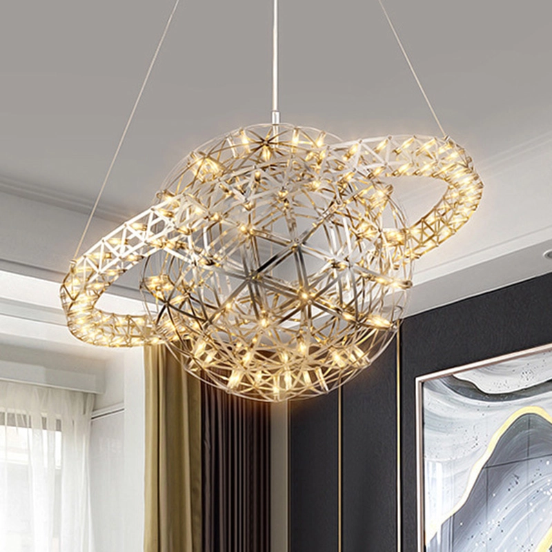 TOMAX 100CM/39INCH Creative spark ball chandelier suitable for living room restaurant cafe