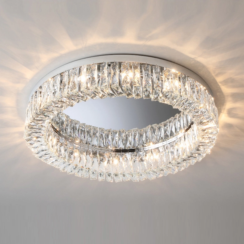 TOMAX 100CM/39INCH Simple and stylish crystal lamp suitable for restaurant living room and room