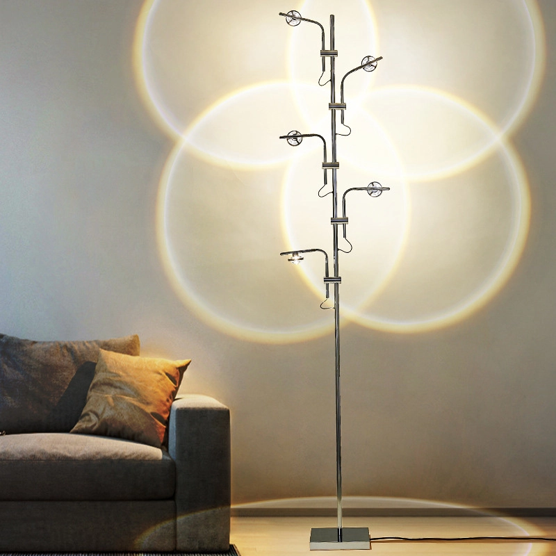 TOMAX Simple light and shadow atmosphere living room and bedroom floor lamp