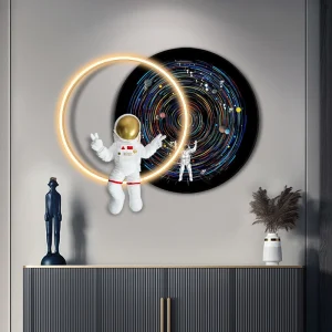 TOMAX 96CM/38INCH Nordic LED ball luminous corridor entrance decoration painting