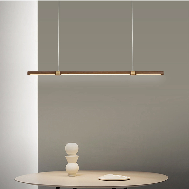 TOMAX 180CM/71INCH Nordic minimalist lamps, long strips, restaurant and office LED chandeliers