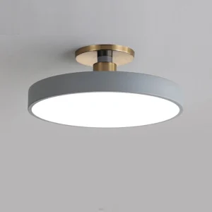 TOMAX 50CM/20INCH Personalized Macaron round color LED ceiling lamp suitable for room balcony